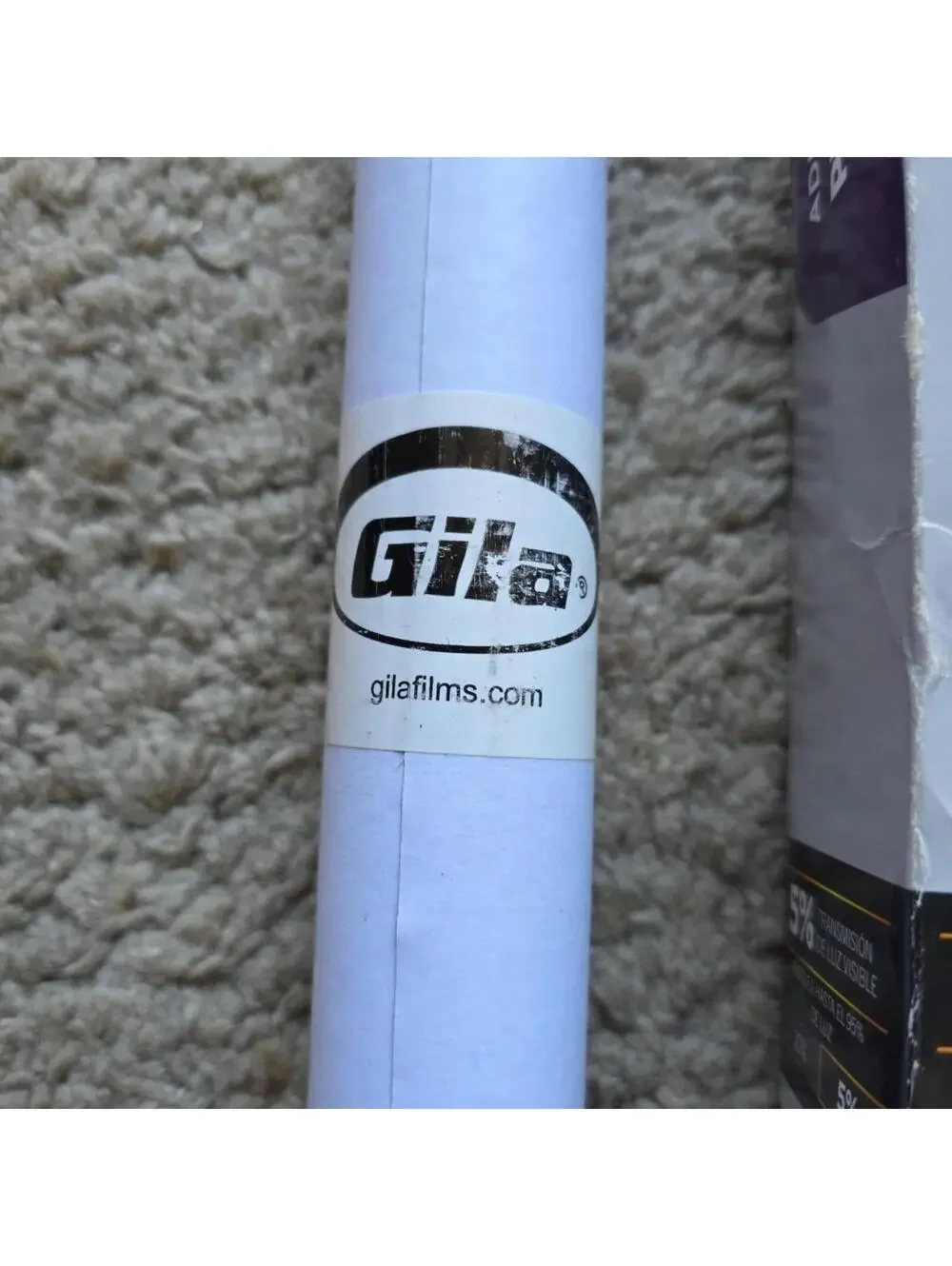 Gila Static Cling 5% Window Tint Dyed Vinyl 50146231 Open Box